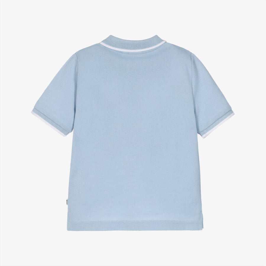 Boss Short Sleeve Polo in Cotton Pique