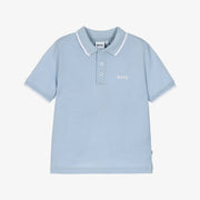 Boss Short Sleeve Polo in Cotton Pique