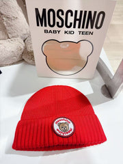 Moschino Kids Knitted Winter Hat