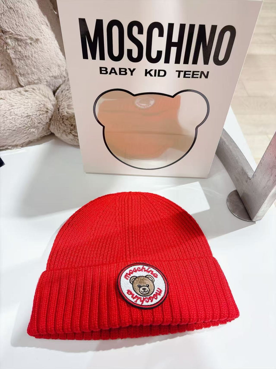 Moschino Kids Knitted Winter Hat