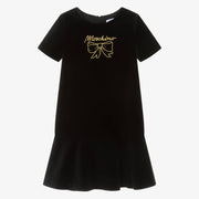Moschino Black Bow Dress
