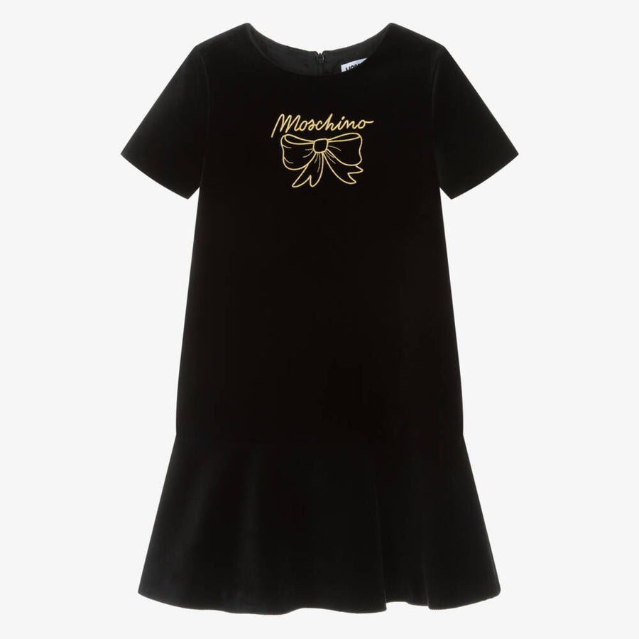 Moschino Black Bow Dress