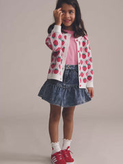 Huxbaby STRAWBERRY FIELDS CARDI