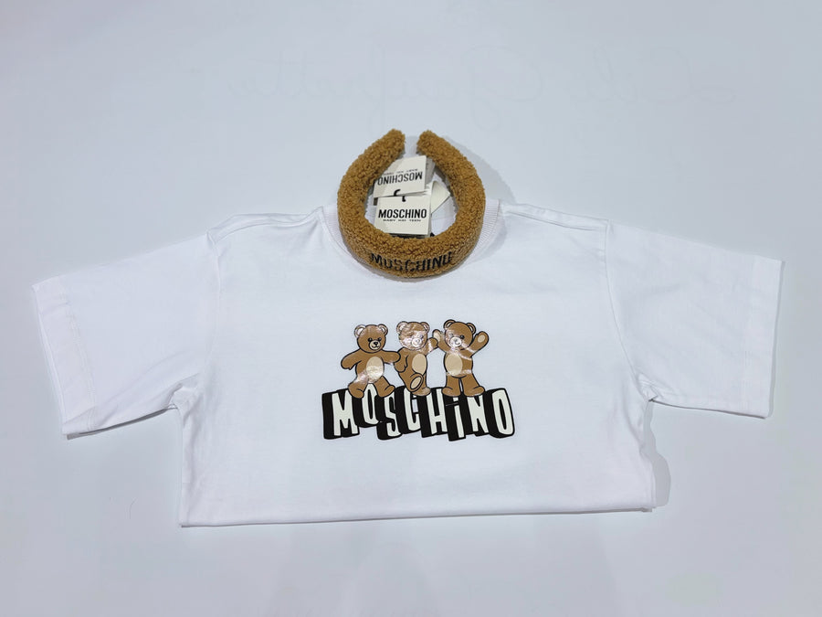 Moschino Maxi Tee with Three Bears