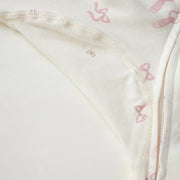 Norsu Organic Baby Organic Bamboo Zip-up Bodysuit-Ballerina