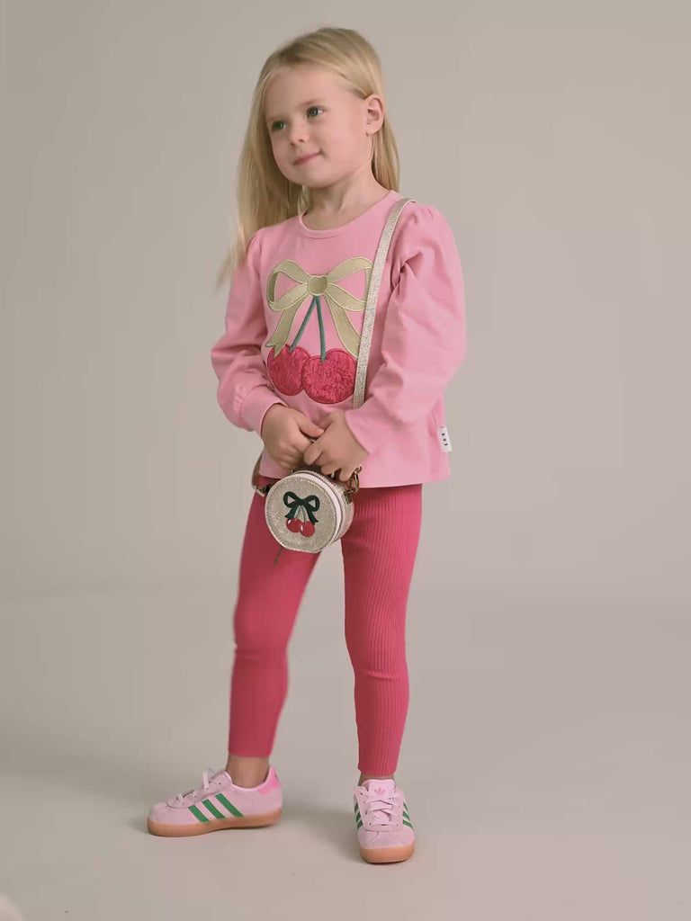 Huxbaby Cherry Bow Mini Handbag