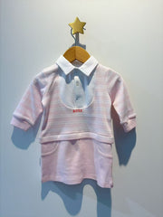 Boss Baby Girl 2in1 Striped polo Dress
