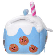 Iscream Milk and Cookies Packaging Fleece Plush