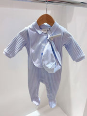 Boss Baby Footie Hat and Bib Giftbox Set