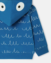 Stella McCartney Kids Monster Graphic Full-Zip Hoodie and Jogging Set