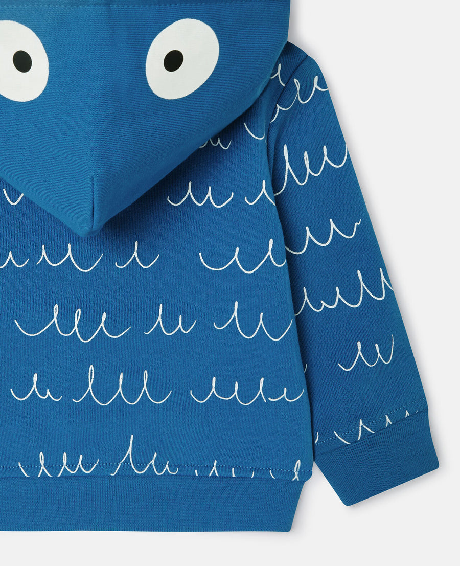 Stella McCartney Kids Monster Graphic Full-Zip Hoodie and Jogging Set