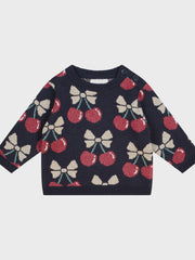 Huxbaby Cherry Pie Knit Pullover