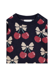 Huxbaby Cherry Pie Knit Pullover