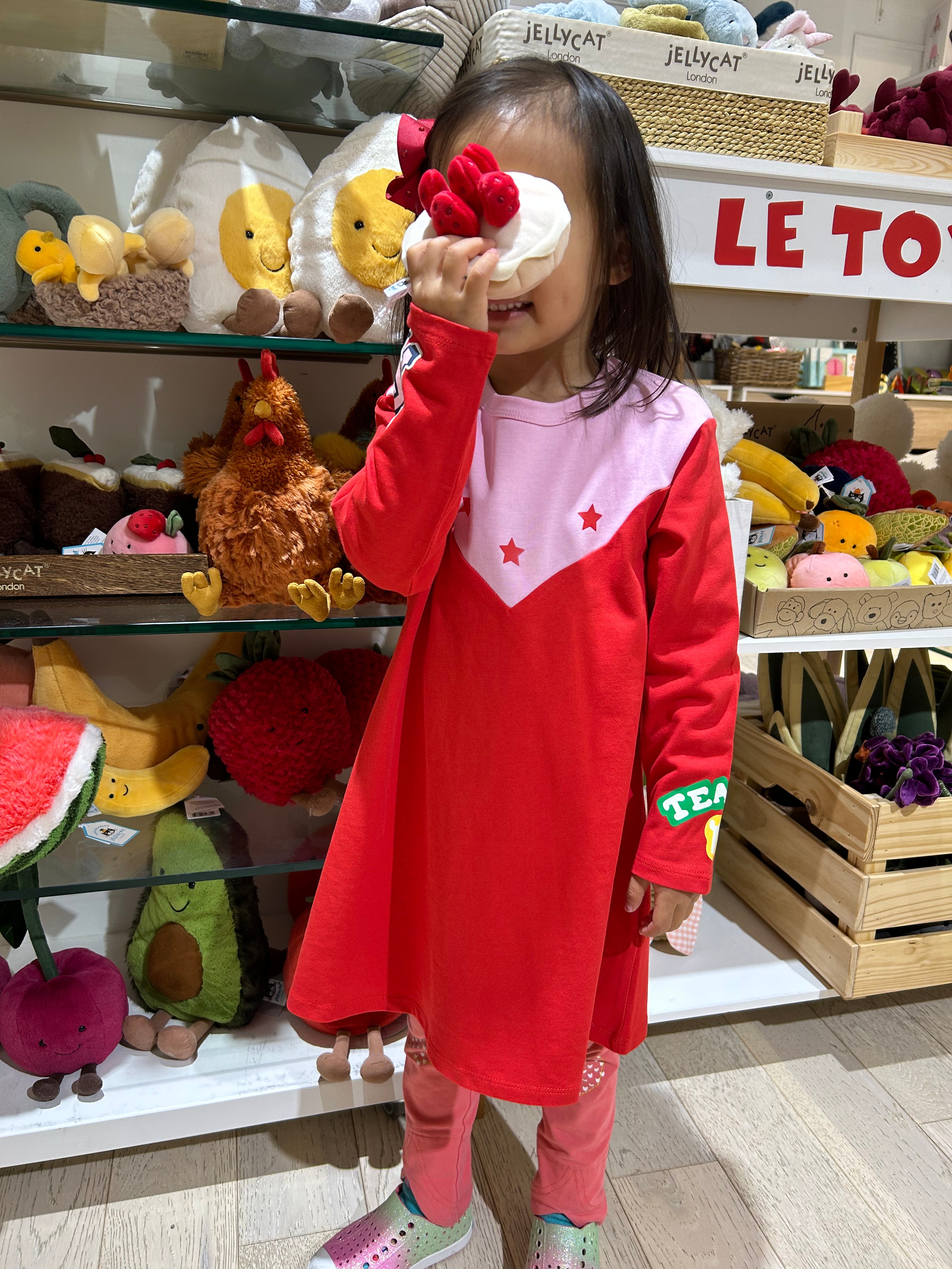 Kenzo Bright Red Baby Dress