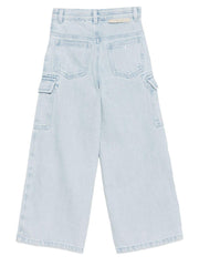 Stella McCartney Kids Girls Denim with Zips and Pockets