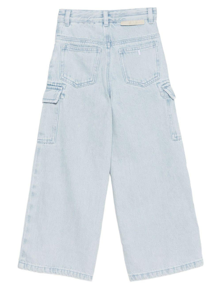 Stella McCartney Kids Girls Denim with Zips and Pockets