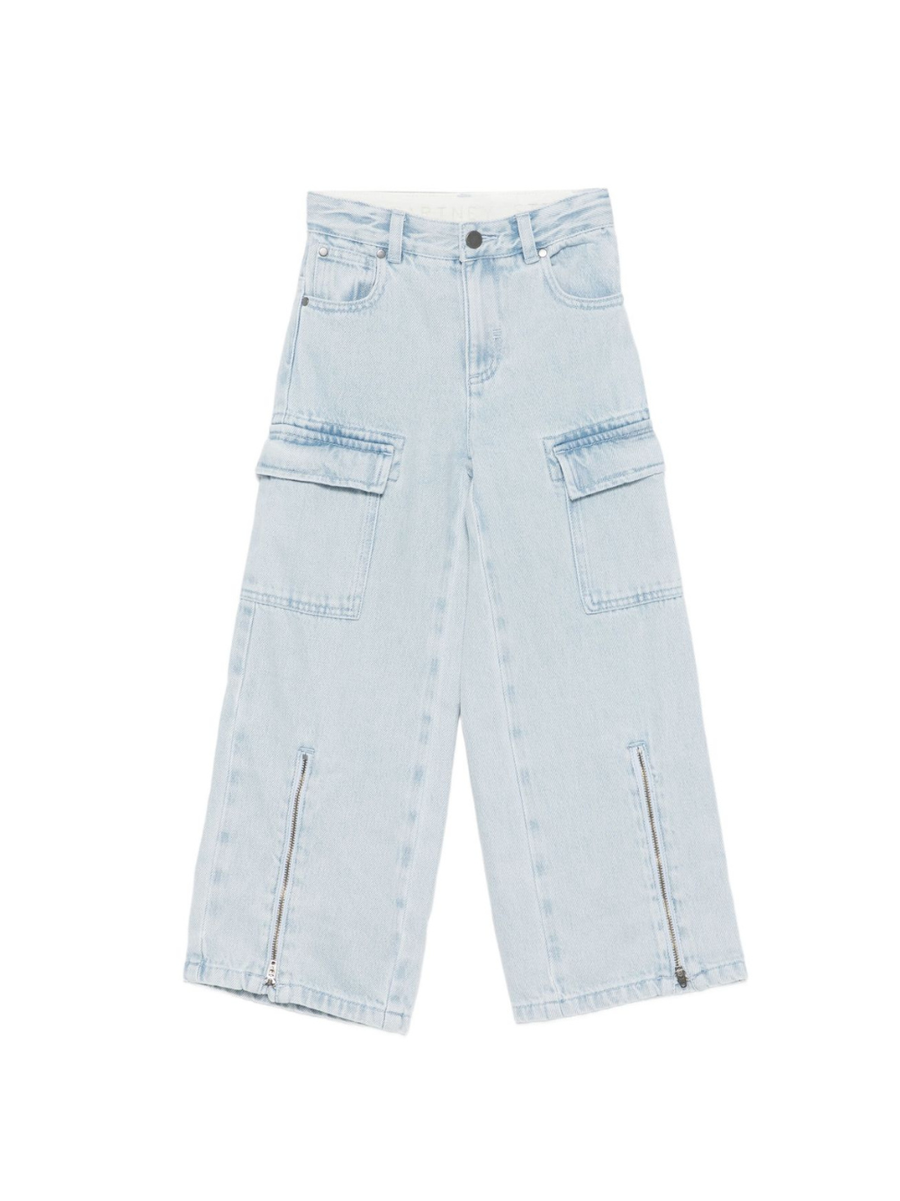 Stella McCartney Kids Girls Denim with Zips and Pockets