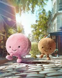 Jellycat Amuseables Mona Mia Max Macaron