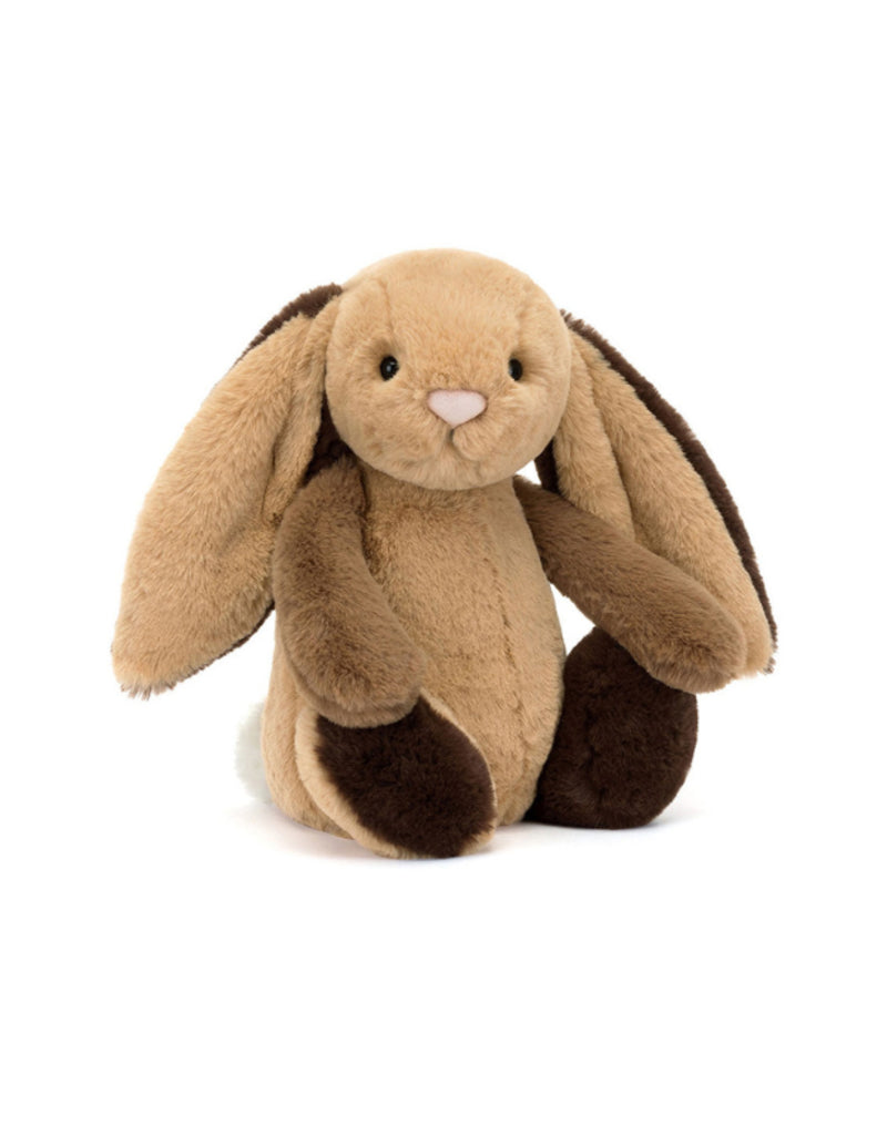 Jellycat Bashful Patchwork Brown Bunny Original
