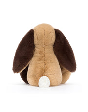 Jellycat Bashful Patchwork Brown Bunny Original