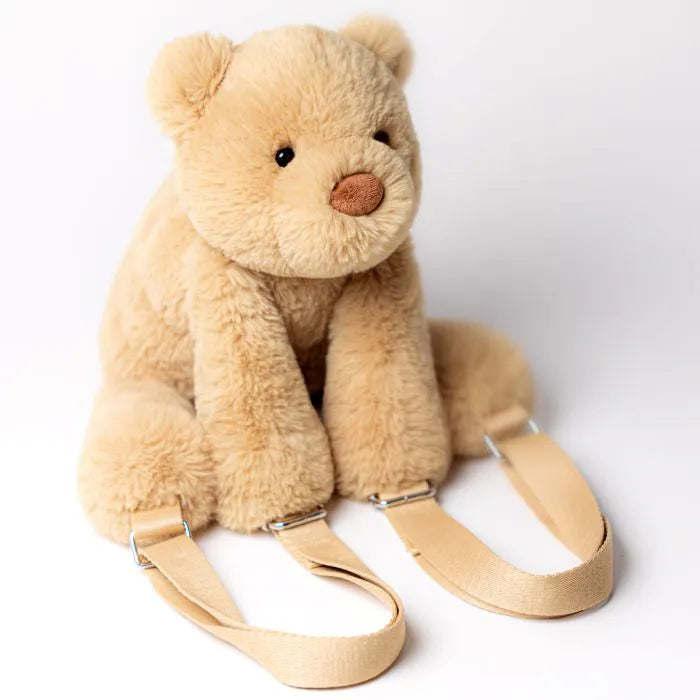 Jellycat Smudge Bear Backpack
