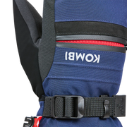 KOMBI Level 4 Junior Elite Mittens – Storm Rider – Waterproof & Insulated with Wrist Leash