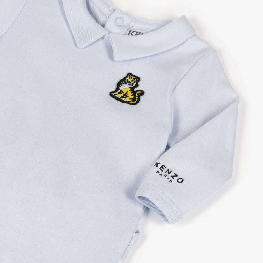 Kenzo Baby 2 Pack Footie with Logo and Tiger Giftbox Set