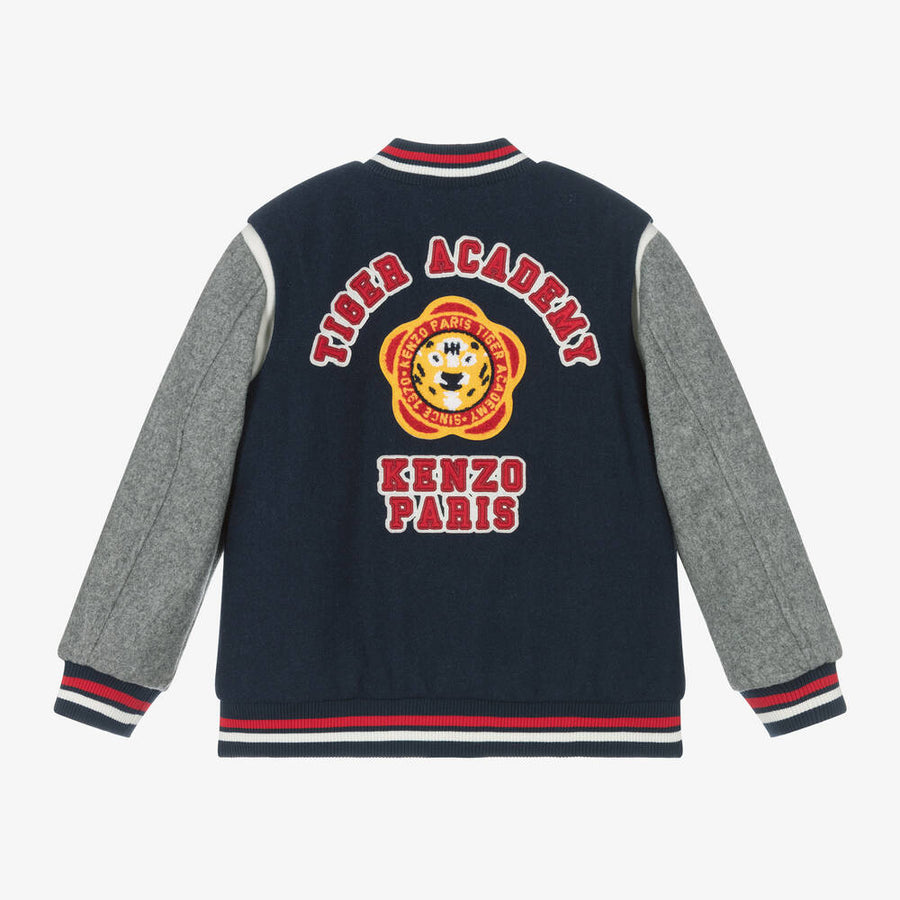 Kenzo Boys Navy Bomber Jacket – Enfance Baby Kids