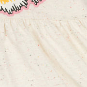 Kenzo Baby Girls Ivory Cotton Varsity Tiger Dress