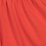 Kenzo Girls Red Cotton Collared Dress