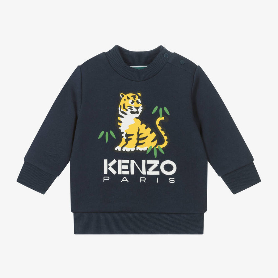 Kenzo Baby Boys Navy Sweatshirt