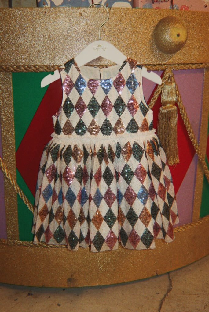 Konges Slojd YVONNE HARLEKIN DRESS