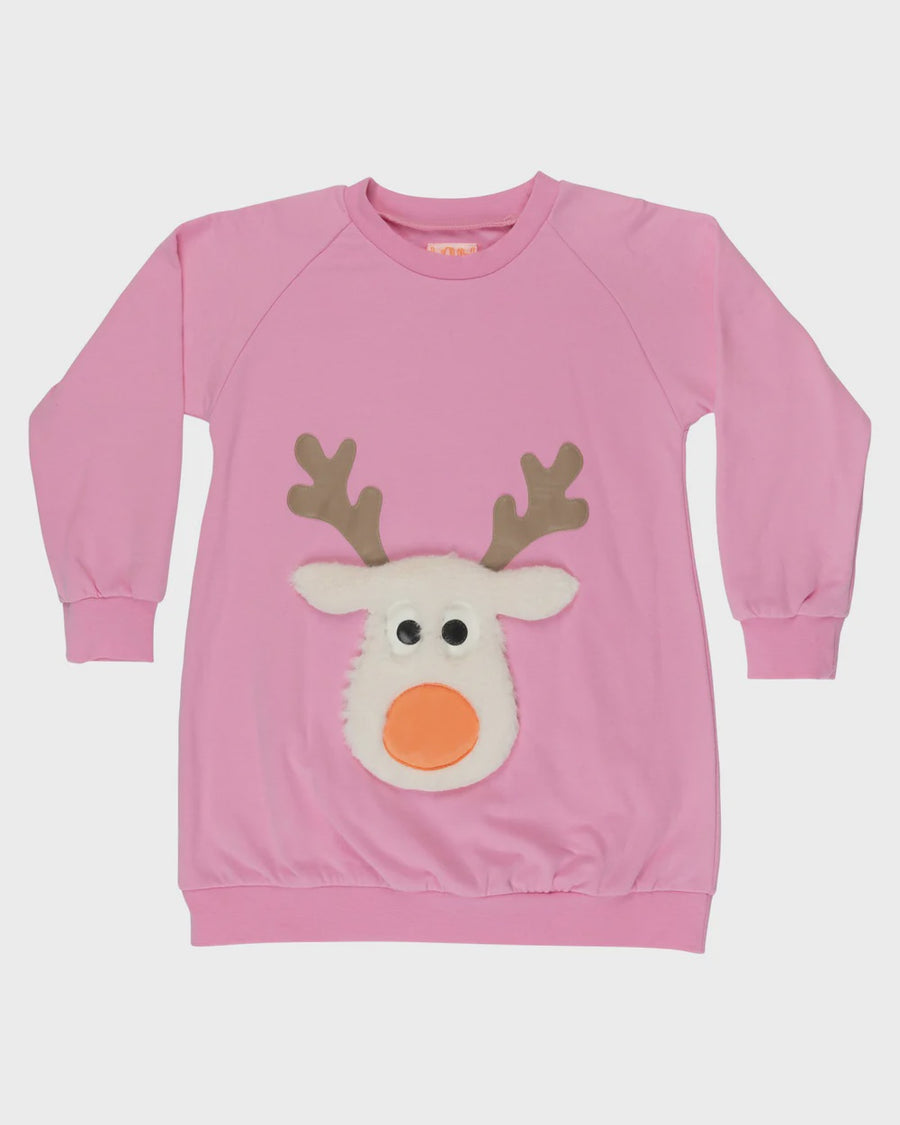 Wauw Capow Jingle Pink Dress