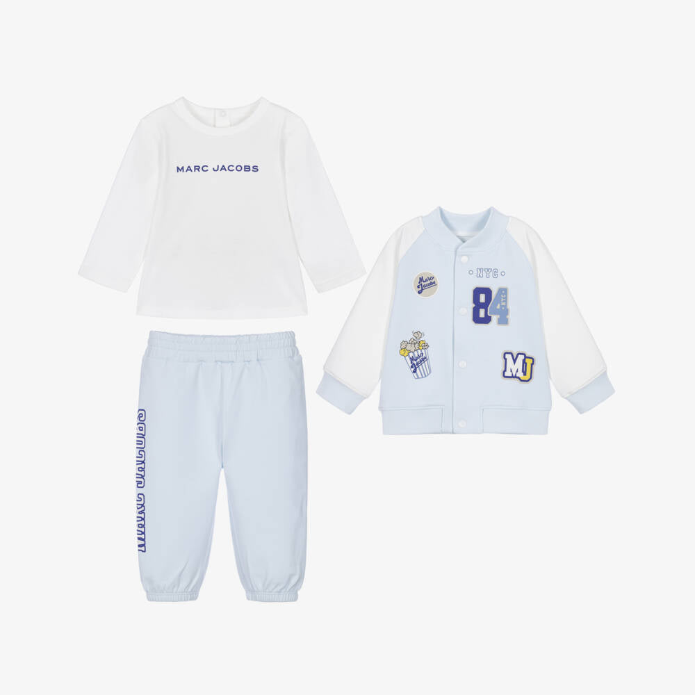 The Marc Jacobs Baby Trousers+Tshirt+Cardigan Set