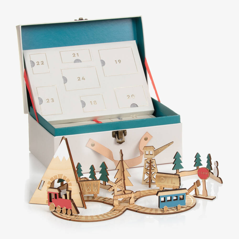 Meri Meri TRAIN ADVENT CALENDAR Enfance Baby & Kids
