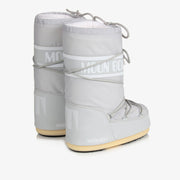 MOON BOOT ICON GREY NYLON BOOTS