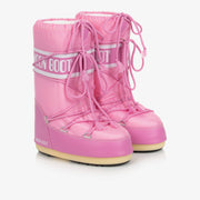 MOON BOOT MB ICON NYLON PINK