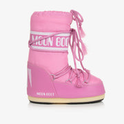 MOON BOOT MB ICON NYLON PINK