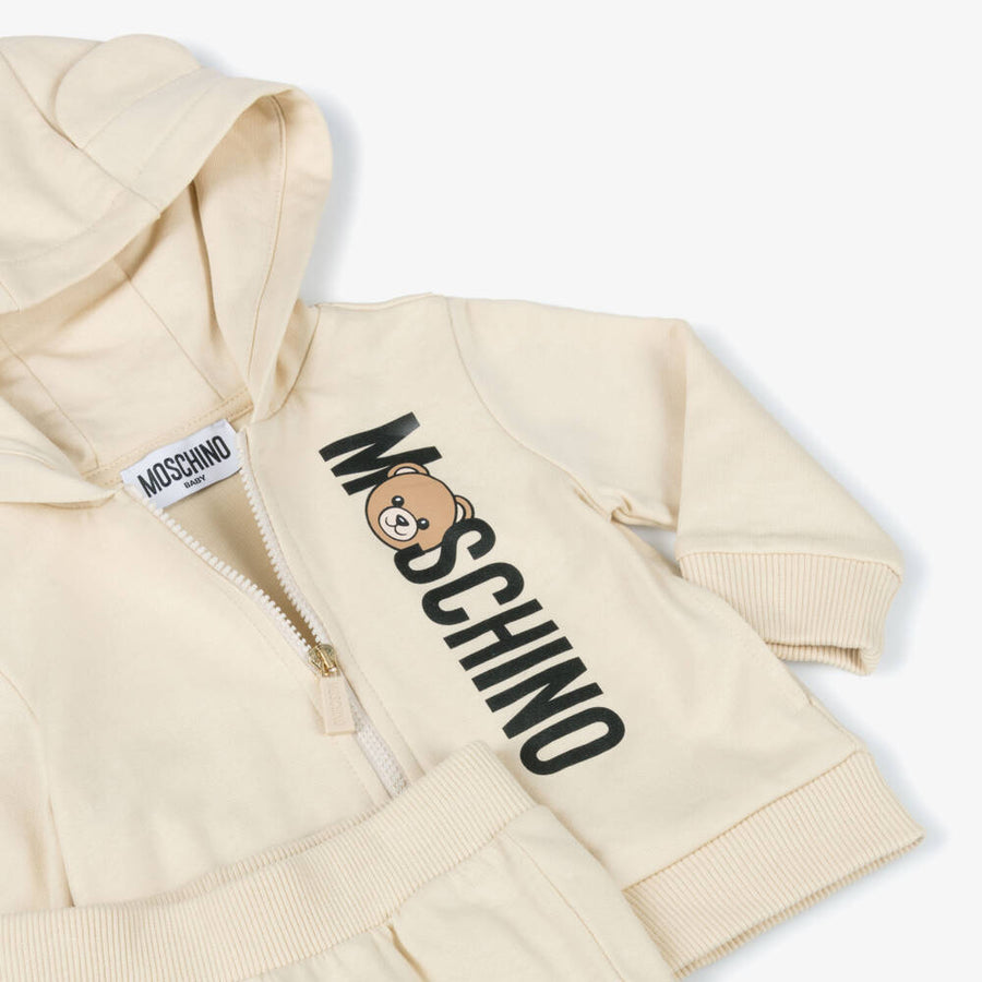 Moschino Baby Cotton Vertical Logo Tracksuit Gift Box Set