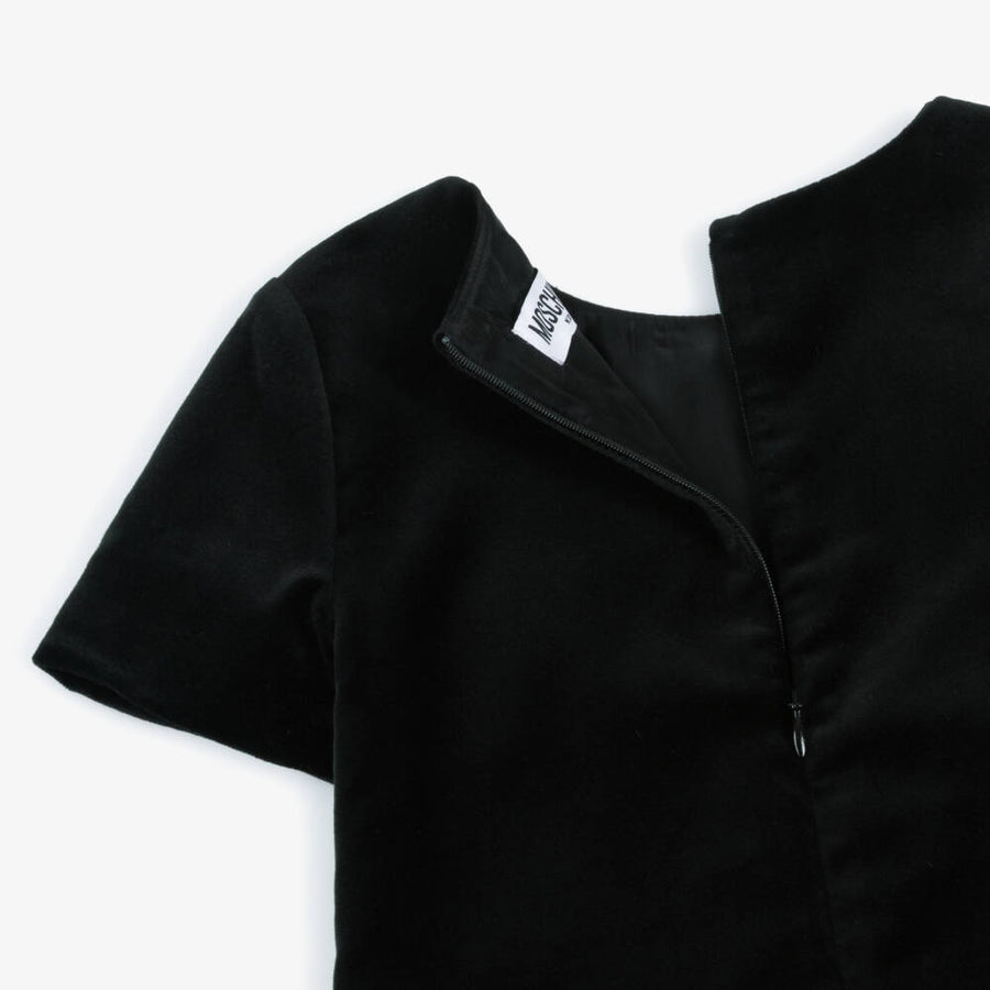 Moschino Black Bow Dress