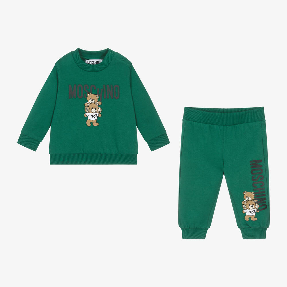 Moschino Baby Teddy Bear Tracksuit Set – Enfance Baby & Kids