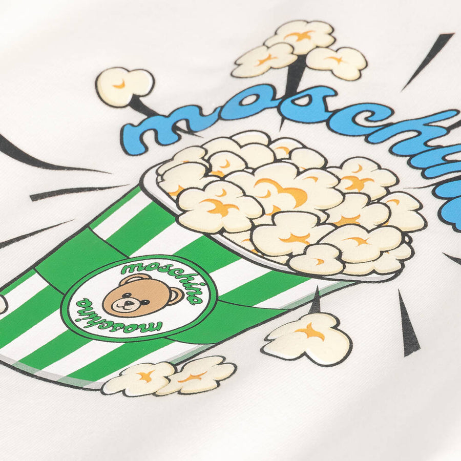 Moschino Kids Sweatshirt with Popcorn Print