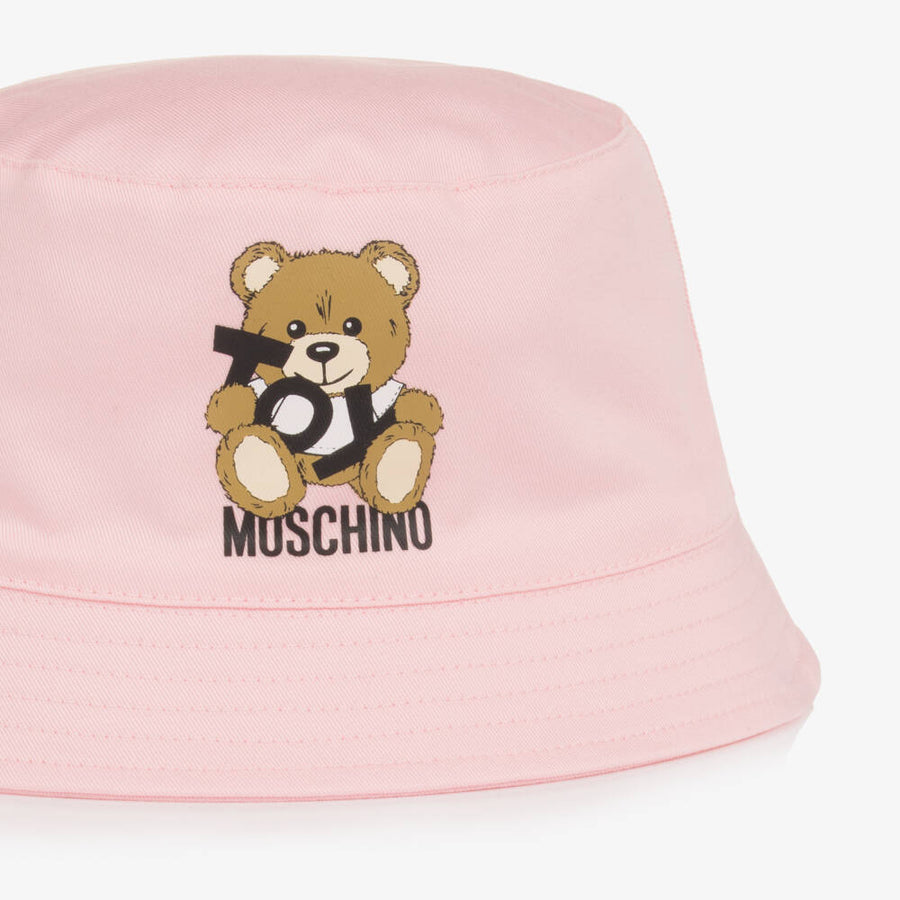 Moschino Baby Toy Teddy Bear Bucket Hat Gift Box Set