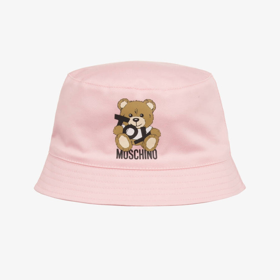 Moschino Baby Toy Teddy Bear Bucket Hat Gift Box Set
