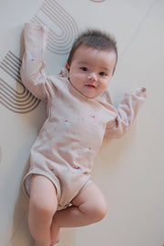 Norsu  Baby Organic Long-sleeve Onesie-Polar Bear