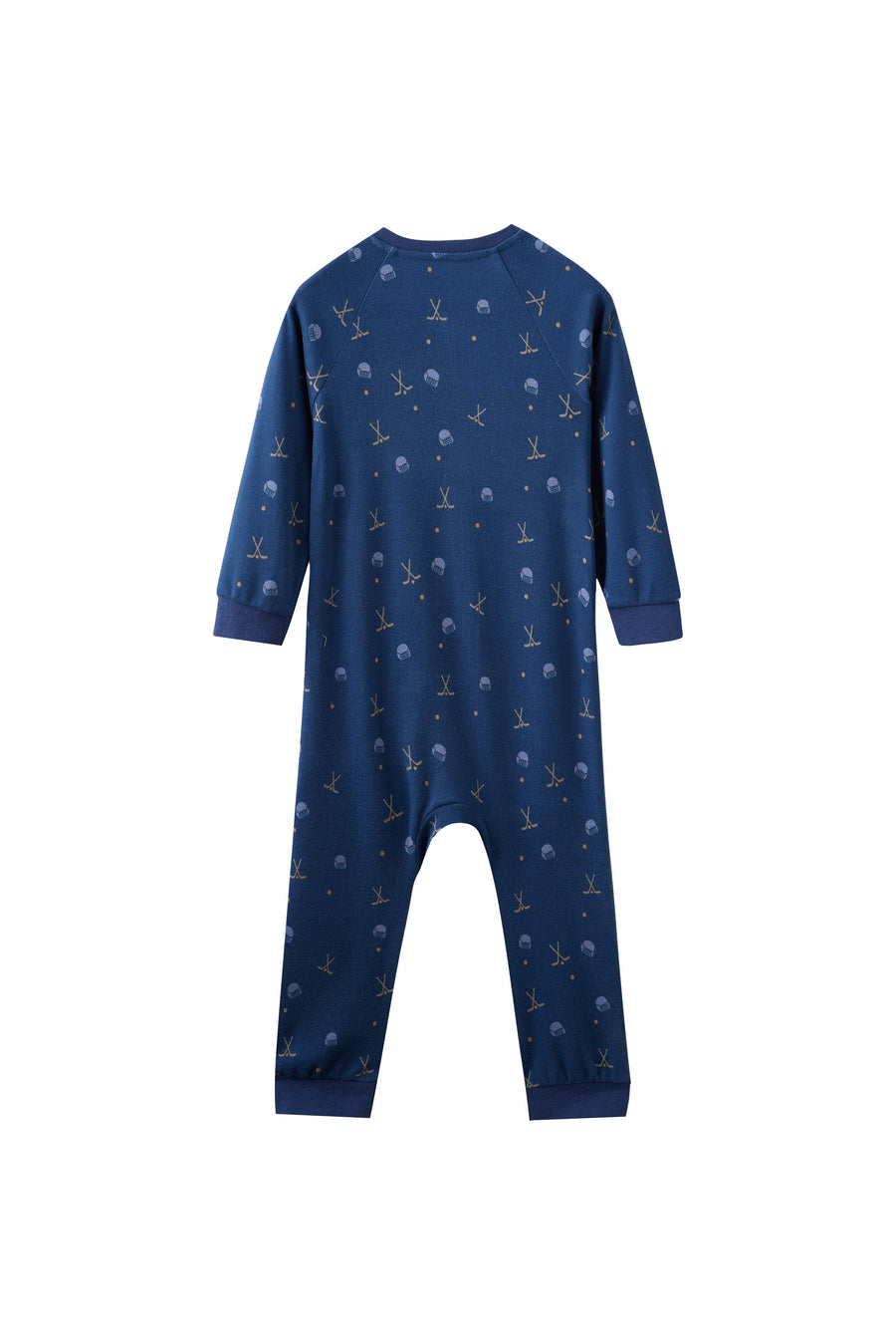 Norsu Baby Organic Cotton Zip-up Sleeper-Hockey