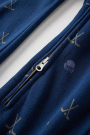 Norsu Baby Organic Cotton Zip-up Sleeper-Hockey