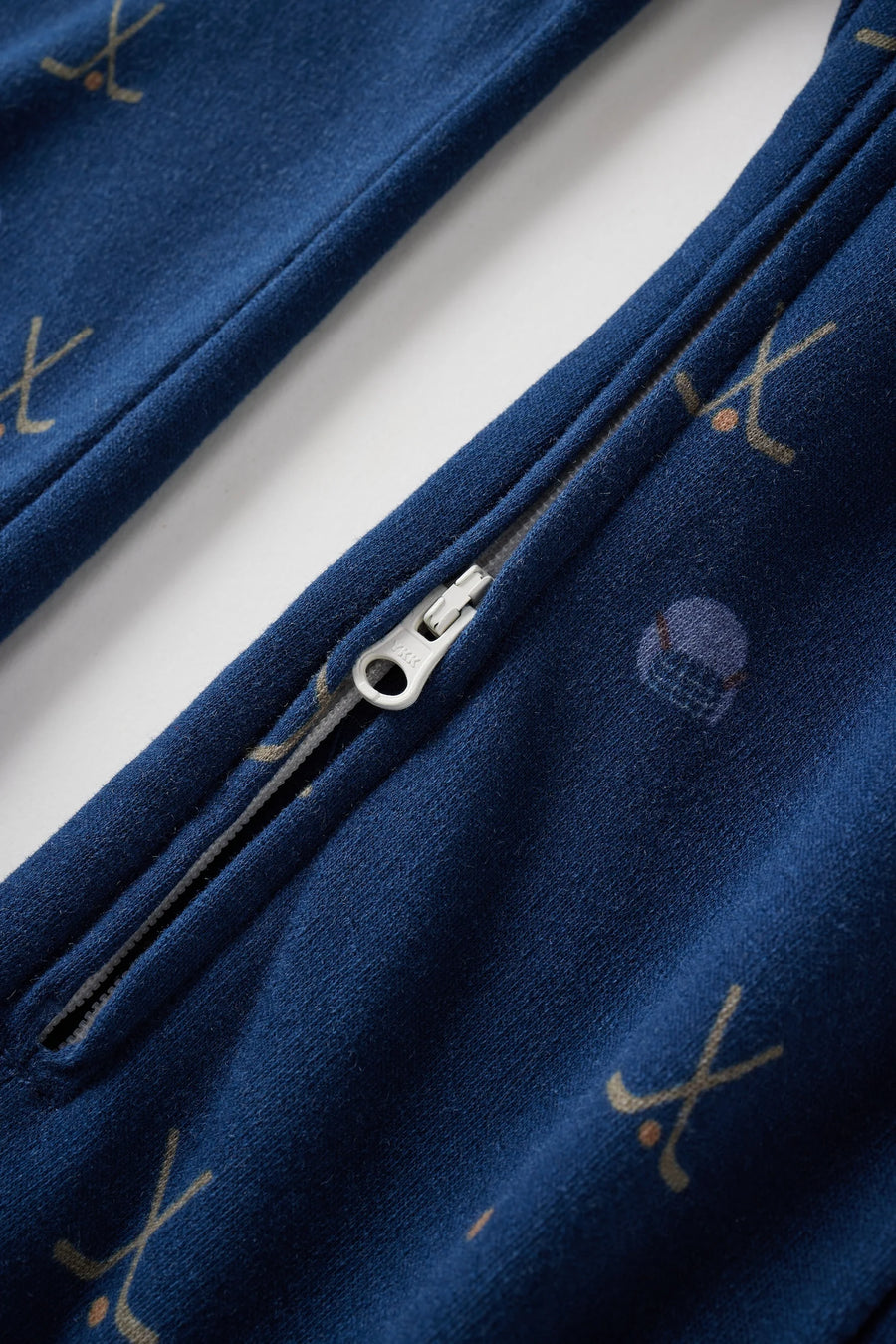Norsu Baby Organic Cotton Zip-up Sleeper-Hockey