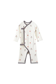 Norsu Baby Baby Organic Kimono Sleeper-Baby penguin