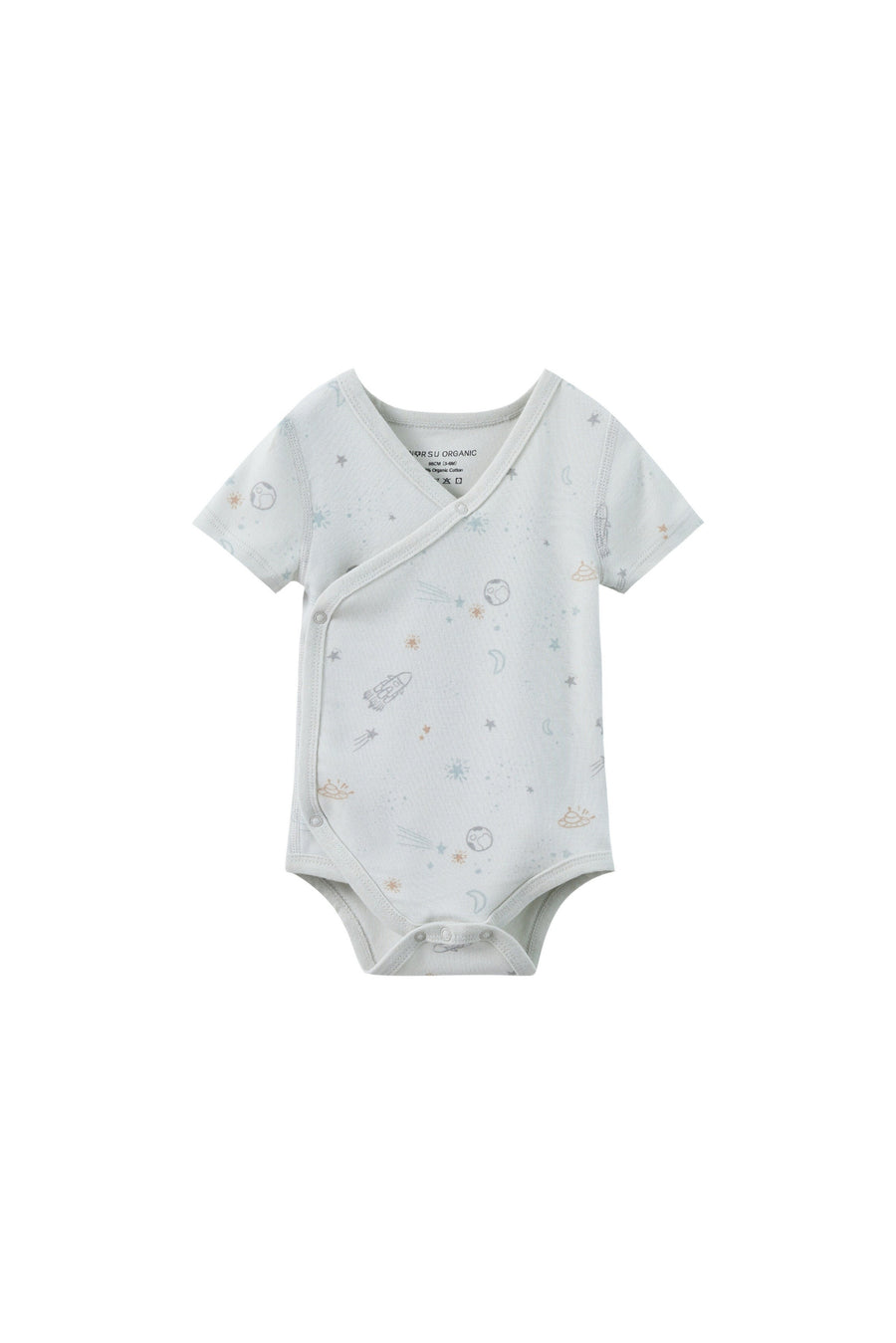 Norsu Organic Baby Organic Kimono SS Onesie